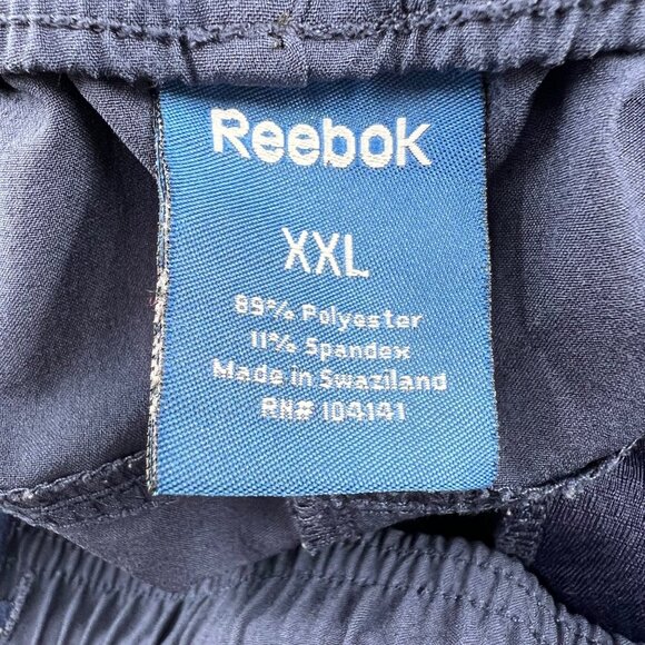 Reebok Vintage Men's Navy Activewear Pants Size XXL - Picture 3 of 6